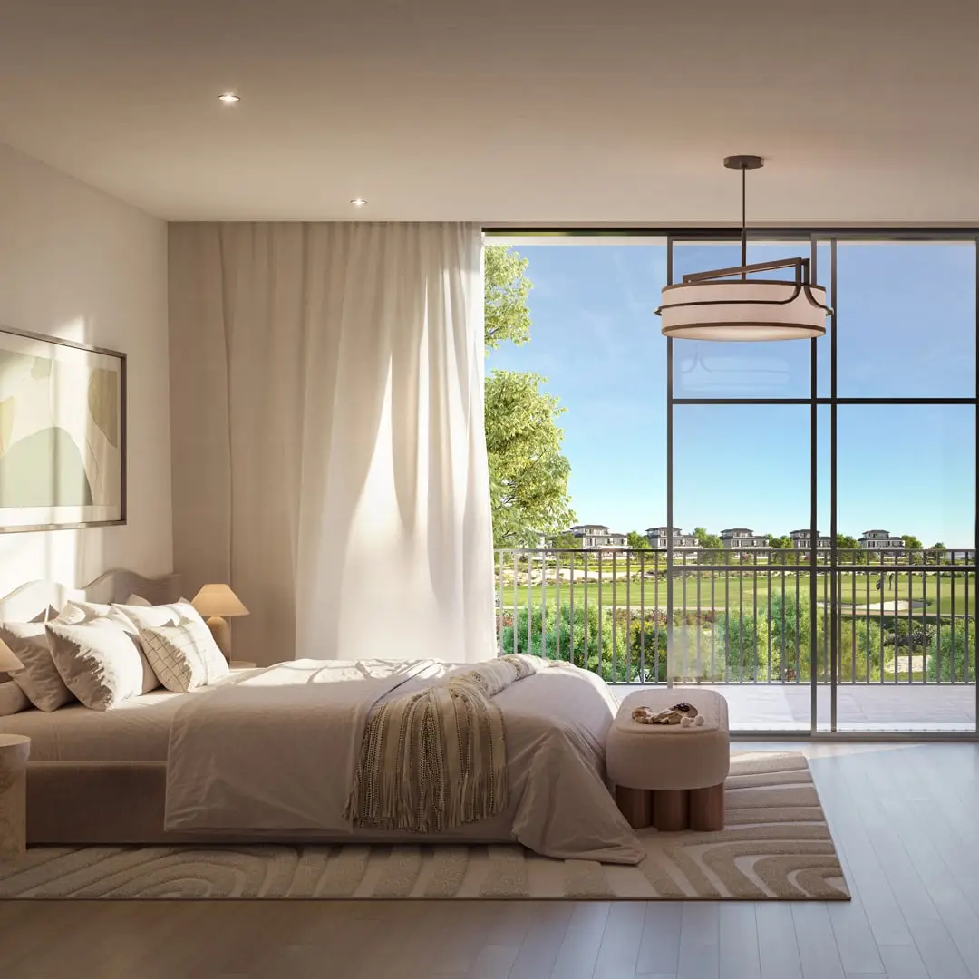 Golf townhouse facade
